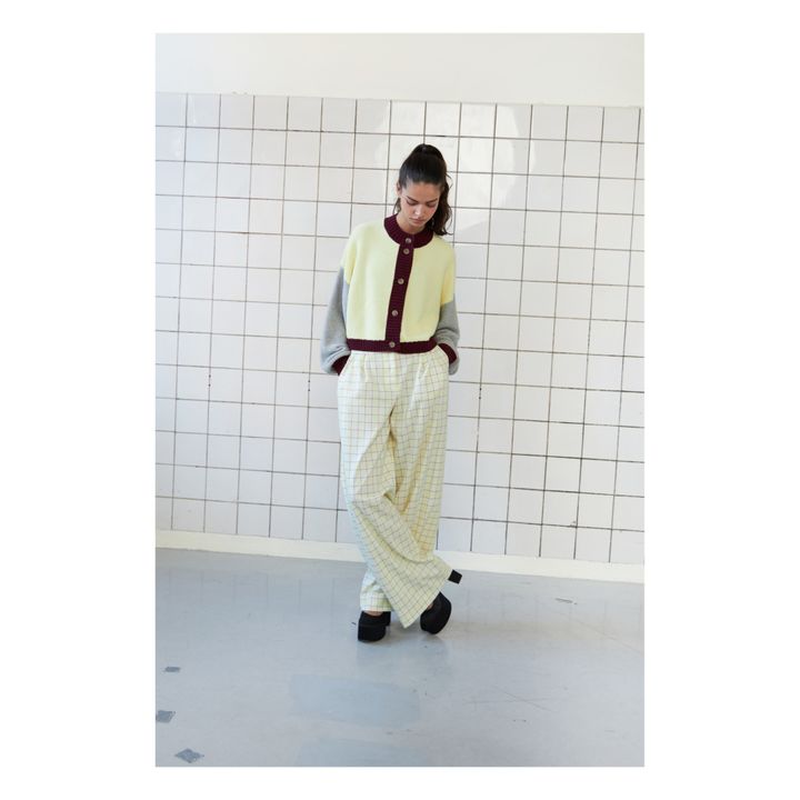 Gilet Netti | Jaune citron- Image produit n°1