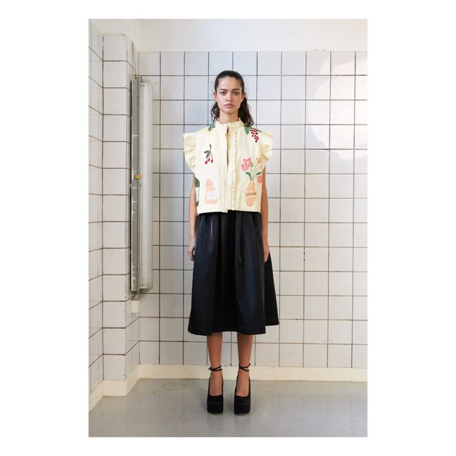 Veste Sans Manches Ona | Crème