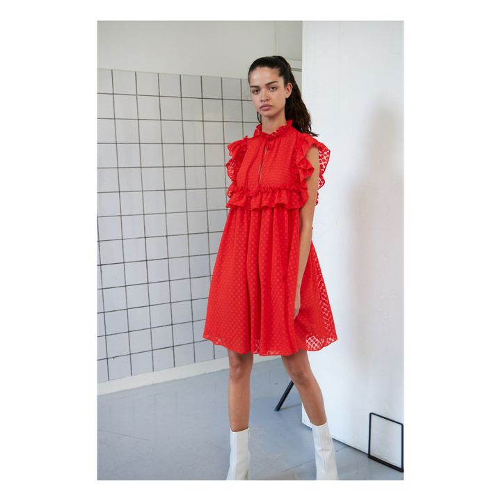 Vestido Lela | Rojo- Imagen del producto n°1