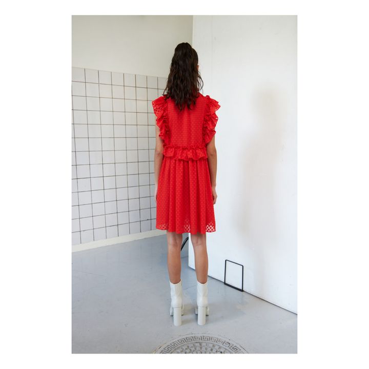 Vestido Lela | Rojo- Imagen del producto n°2