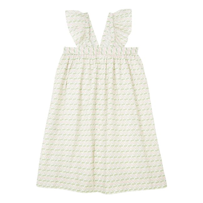 Robe Eleana - Capsule Cherry Festival  | Ecru