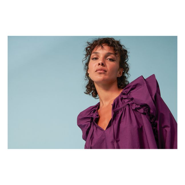 Bali Cotton Poplin Blouse | Violeta