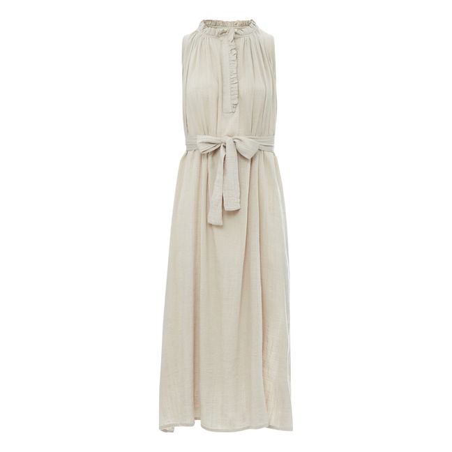 Robe Denize Crêpe Bubble | Sable