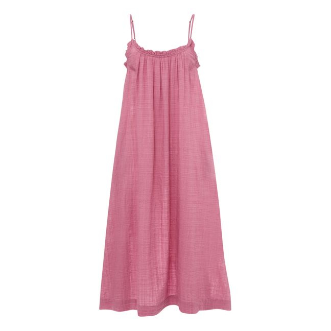 Dorisse Bubble Crepe Dress | Rosa