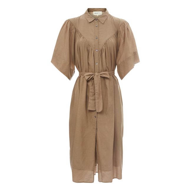 Robe Darlene  | Marron clair 