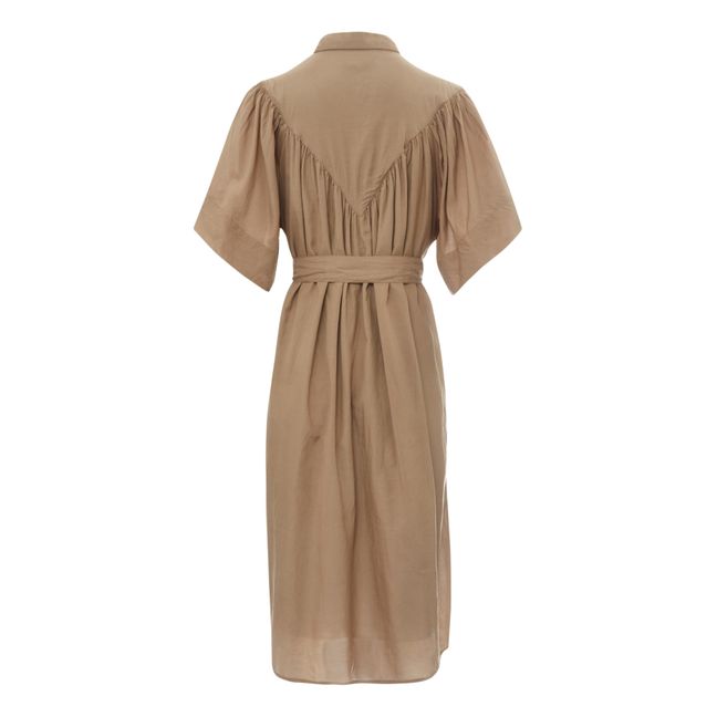 Robe Darlene  | Marron clair 