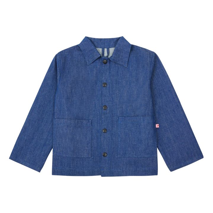 Jeansjacke aus Bio-Baumwolle | Blau- Produktbild Nr. 0