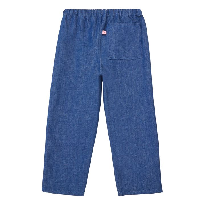 Pantalones vaqueros de algodón ecológico | Azul- Imagen del producto n°3