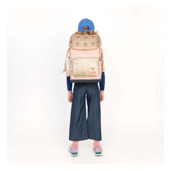 Rucksack Ergomaxx Cherry Pompon | Gold