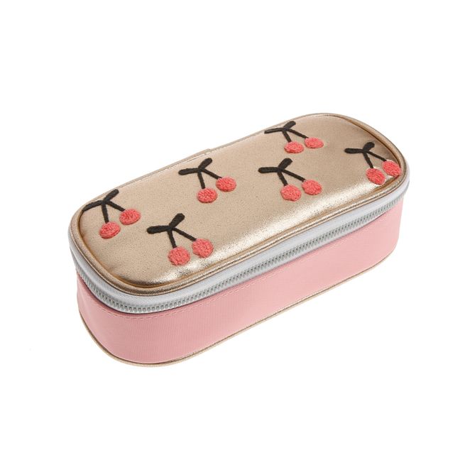 Astuccio Cherry pon-pon | Dorato