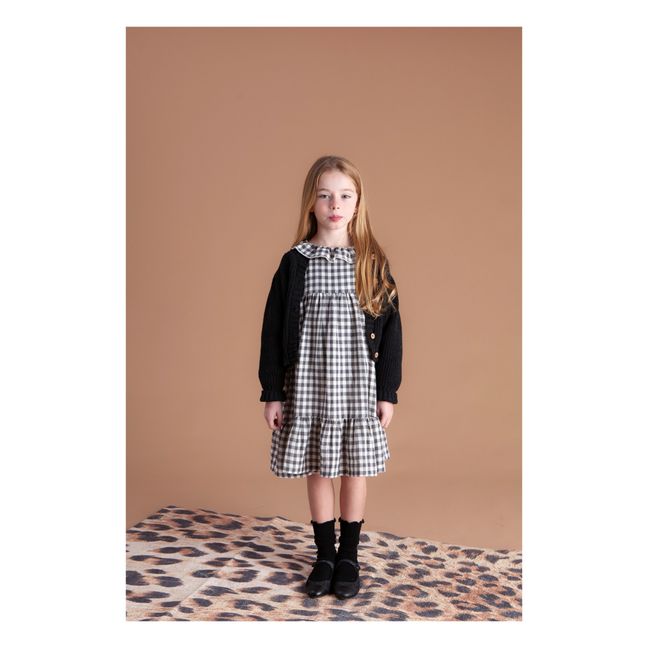Vichy Organic Cotton Dress | Crudo