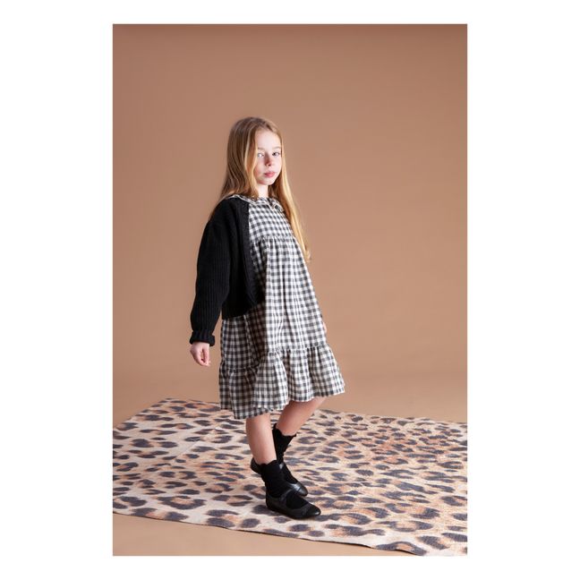 Vichy Organic Cotton Dress | Crudo