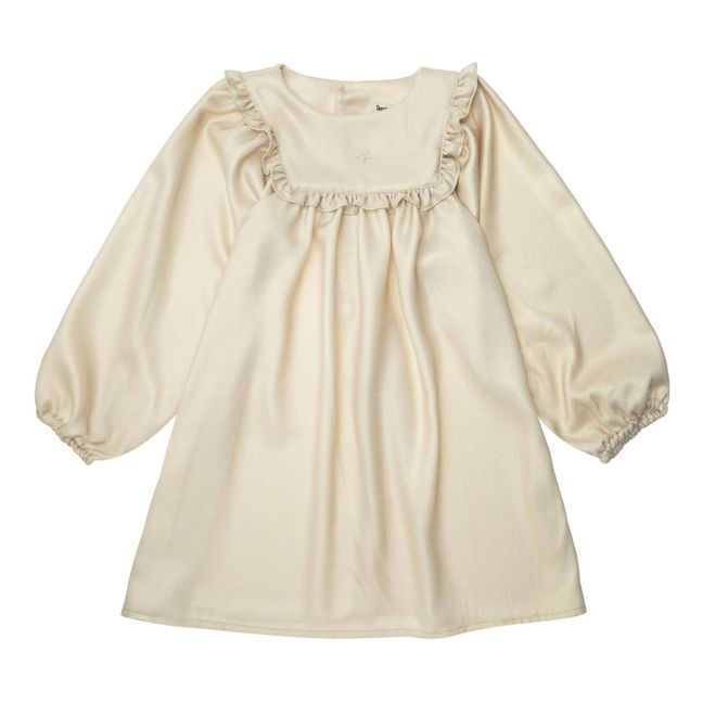 Robe à Volants | Ecru