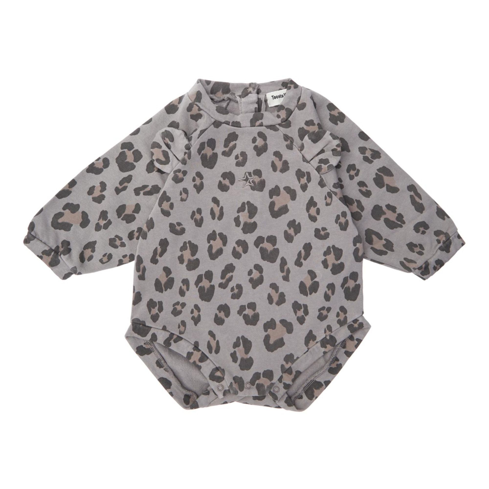 Leopard print baby bodysuit sale