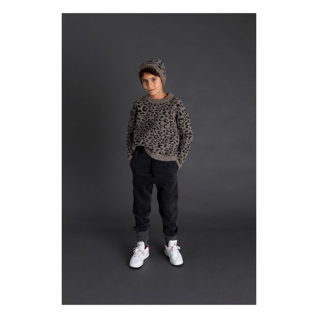 Pullover Leopard | Braun