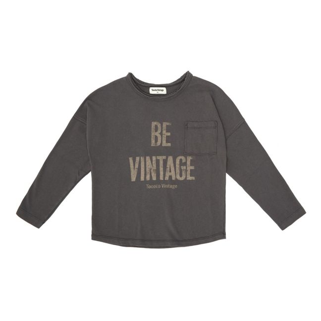 T-Shirt Be Vintage | Negro