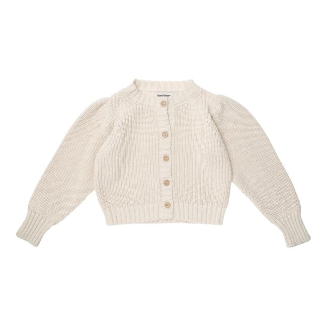 Gilet Coton Bio Basic | Ecru