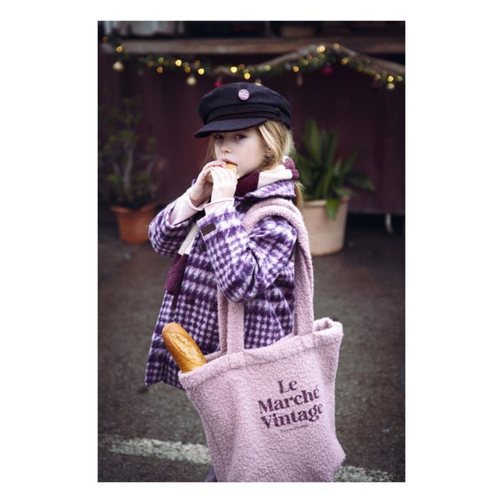 Aubergine Coat | Plum