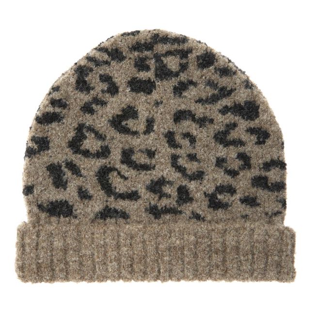 Bonnet Léopard | Marron