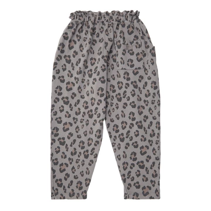 Grey leopard best sale print joggers