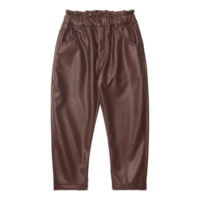 Pantalon Cuir Synthétique | Burdeos