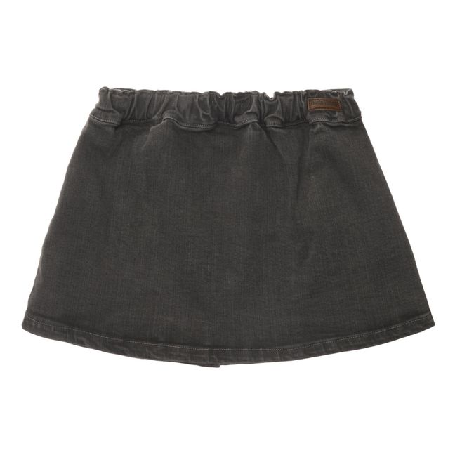 Denim Skirt | Black