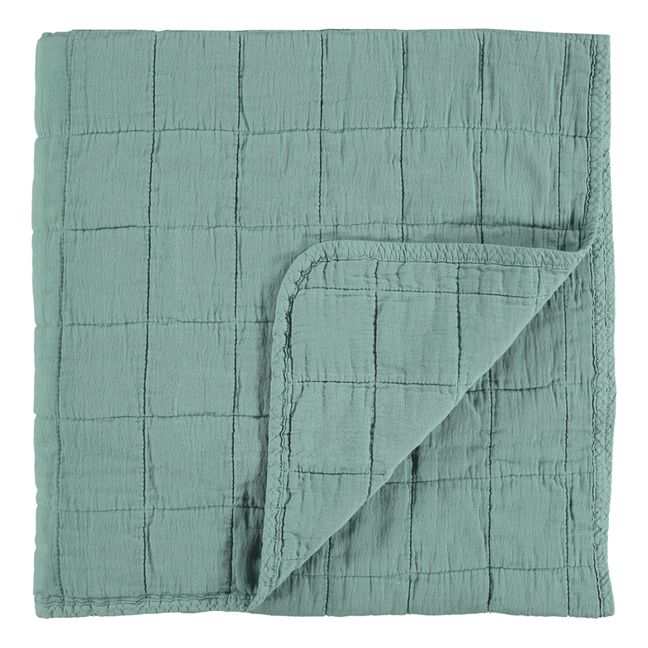 Couverture matelassée en coton | Verde