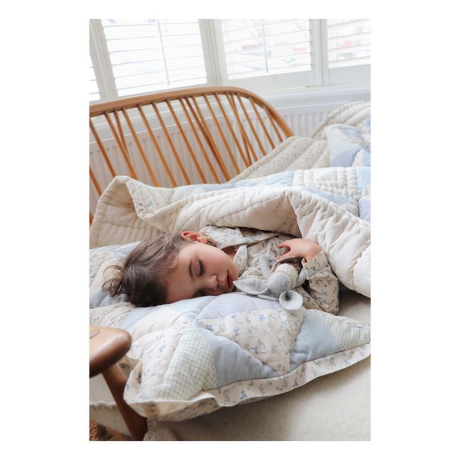 Couverture patchwork Bella | Blau