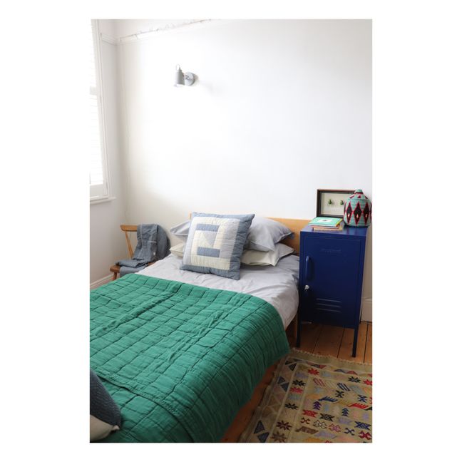 Taie d'oreiller Blue Check | Blau