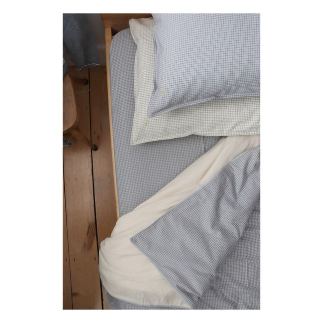 Lenzuolo con angoli, modello: Blue Check | Blu