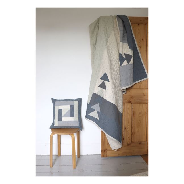 Coperta patchwork | Blu