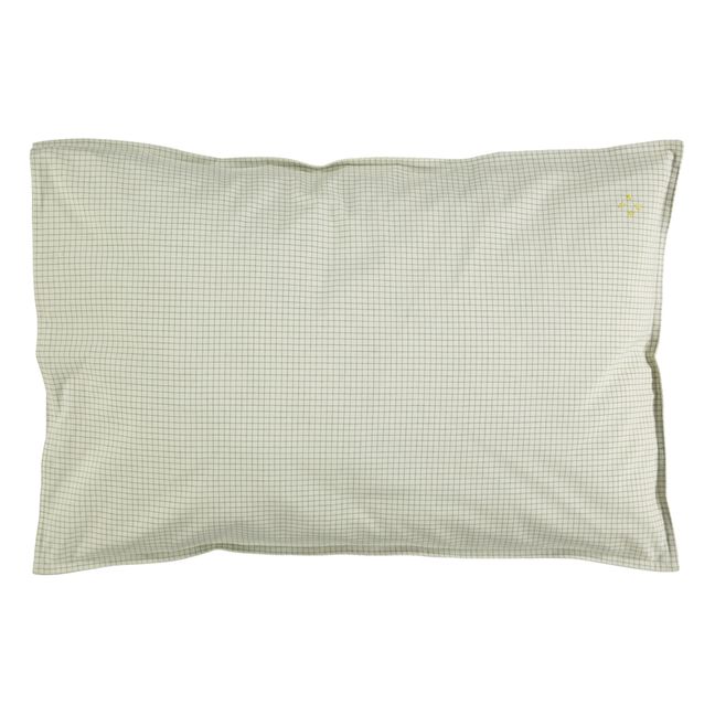 Federa da guanciale, modello: Green Check | Verde