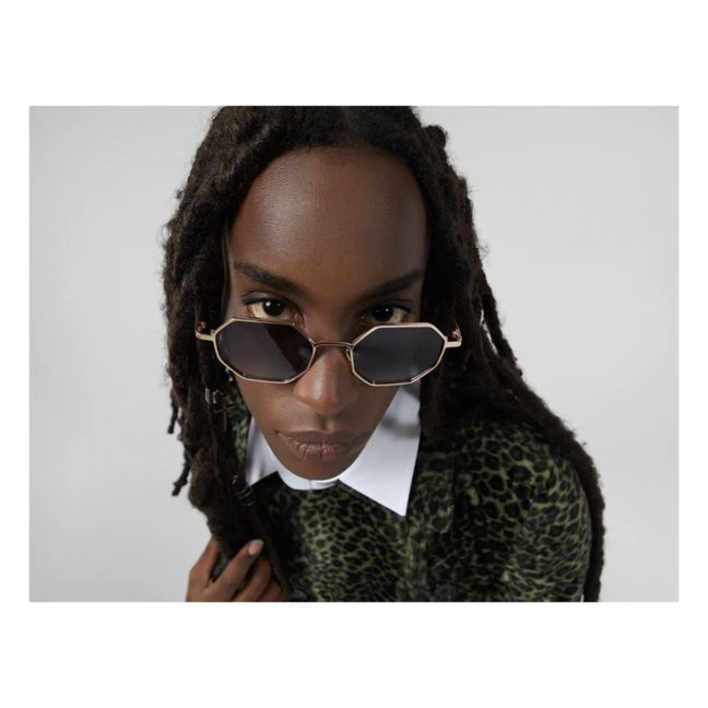 Lunettes de Soleil Jean | Or rose