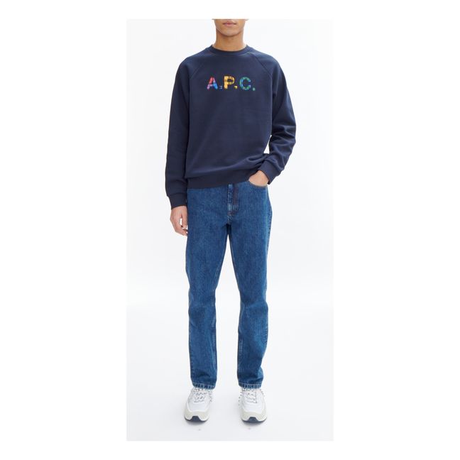 Sweat Shaun Coton Bio | Bleu marine
