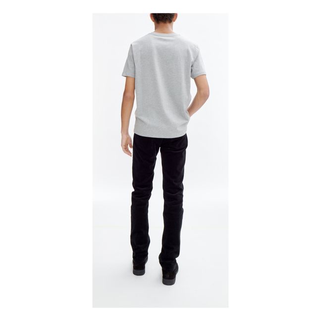 T-shirt Derek Coton Bio | Gris chiné