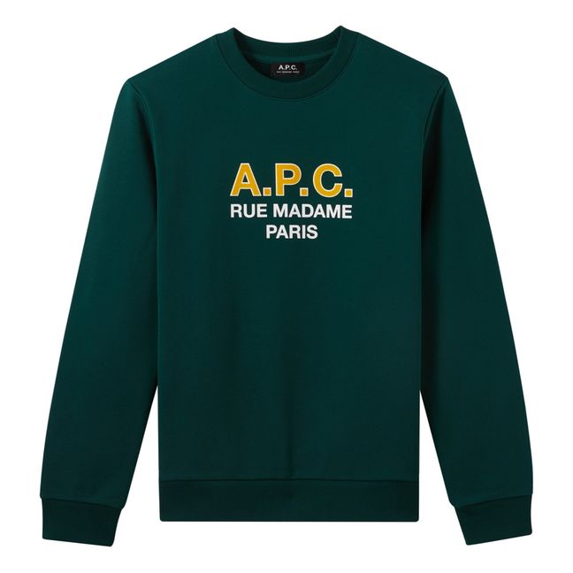 Sudadera APC Madame H | Verde Oscuro