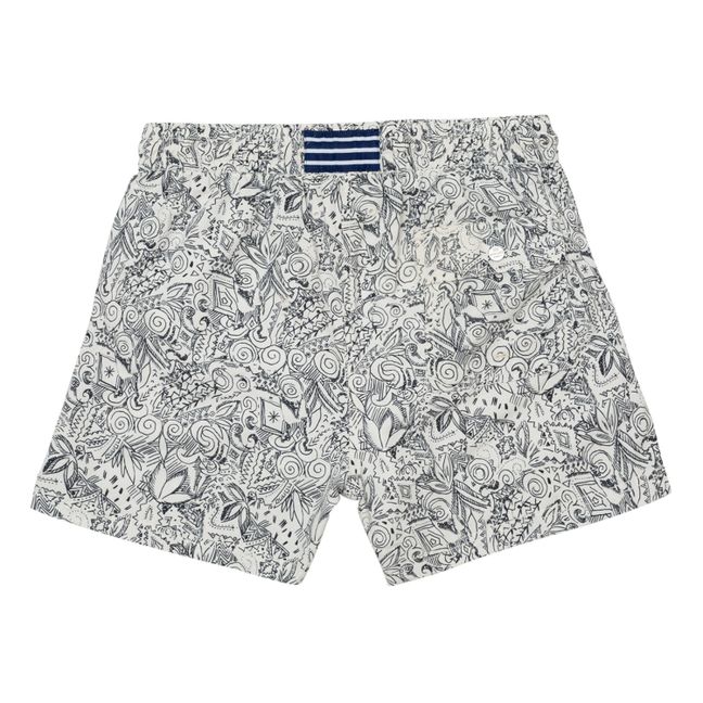 Short de Bain Bolanis Fibres Recyclées | Ecru