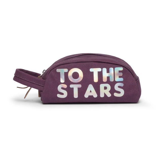 To The Stars Pencil Case | Plum