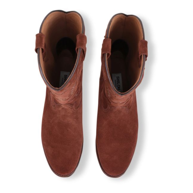Bottes Midnight Daim | Terracotta