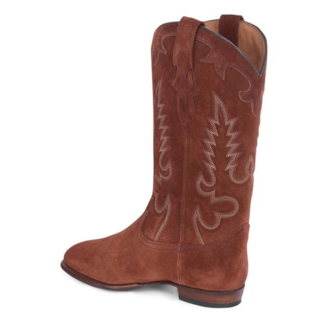 Bottes Midnight Daim | Terracotta