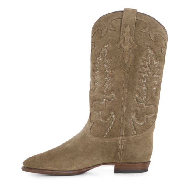 Bottes Midnight Daim | Beige