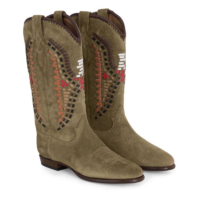 Bottes Midnight Inca Daim | Beige