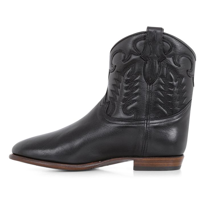 Boots Early Midnight Cuir | Negro- Imagen del producto n°4
