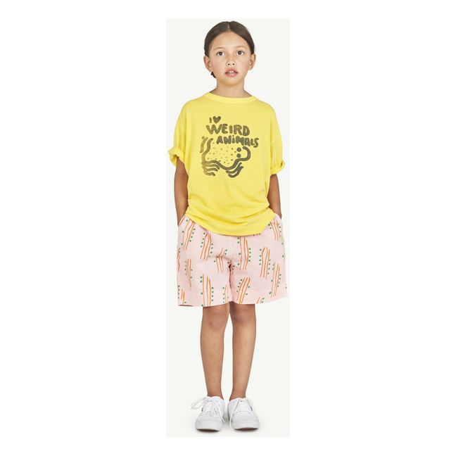 T-Shirt Rooster Oversize | Jaune