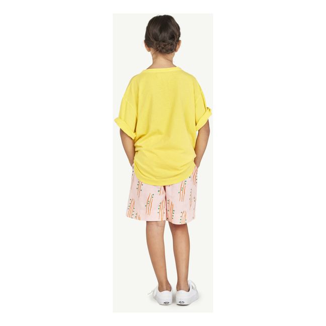 T-Shirt Rooster Oversize | Jaune