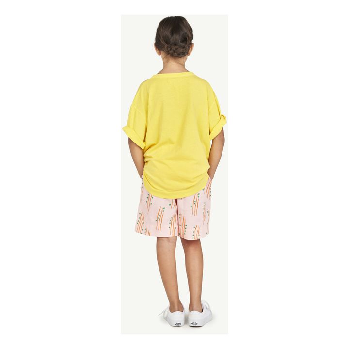 T-Shirt Rooster Oversize | Gelb- Produktbild Nr. 4