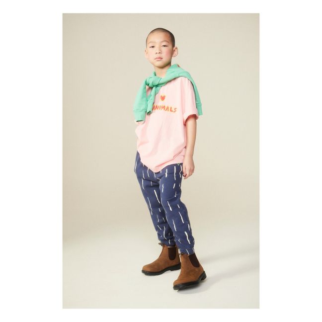 T-Shirt Rooster Oversize | Rose