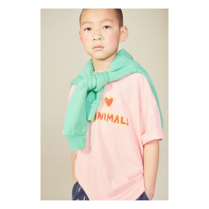 Camiseta Rooster Oversize | Rosa- Imagen del producto n°3