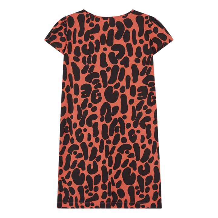 Robe Jersey Flamingo | Rouge- Image produit n°3