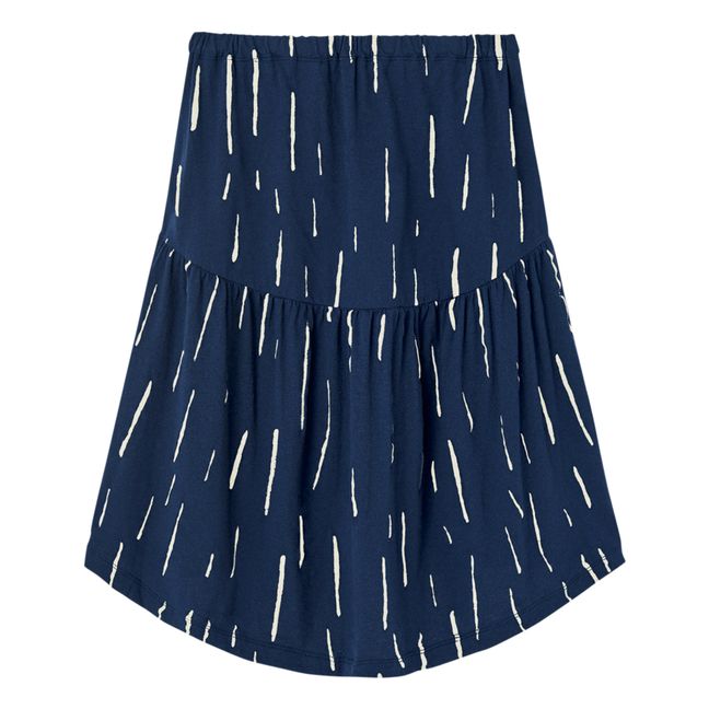 Jupe Jersey Bird | Navy blue